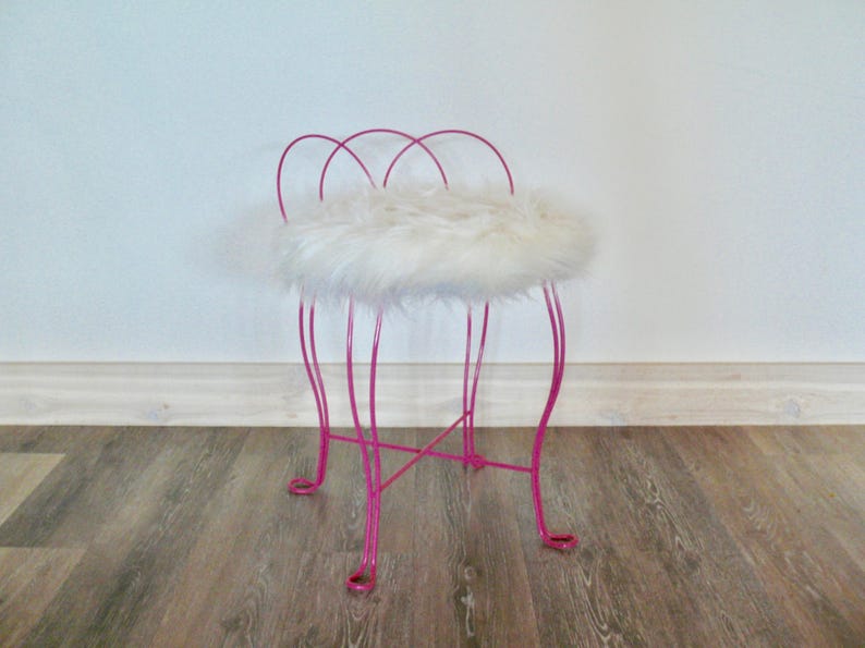 Pink Vanity Chair Pink Vanity Chair