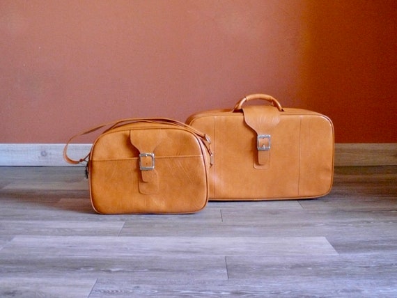 Orange Samsonite Cross Body Shoulder Bag, Vintage… - image 10