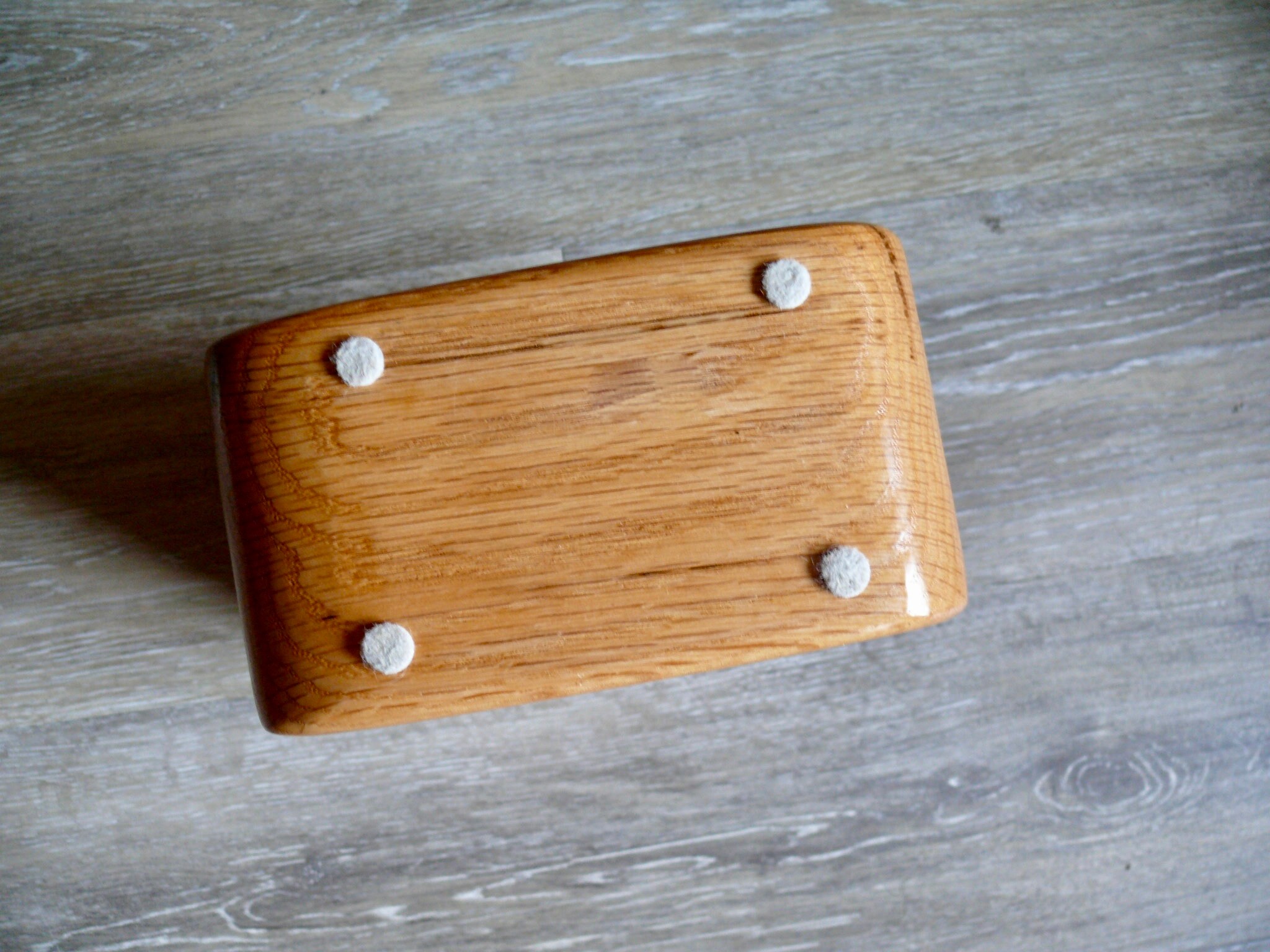 Large Contemporary Wood Vase Square Stacked Wood Twig Vase Etsy