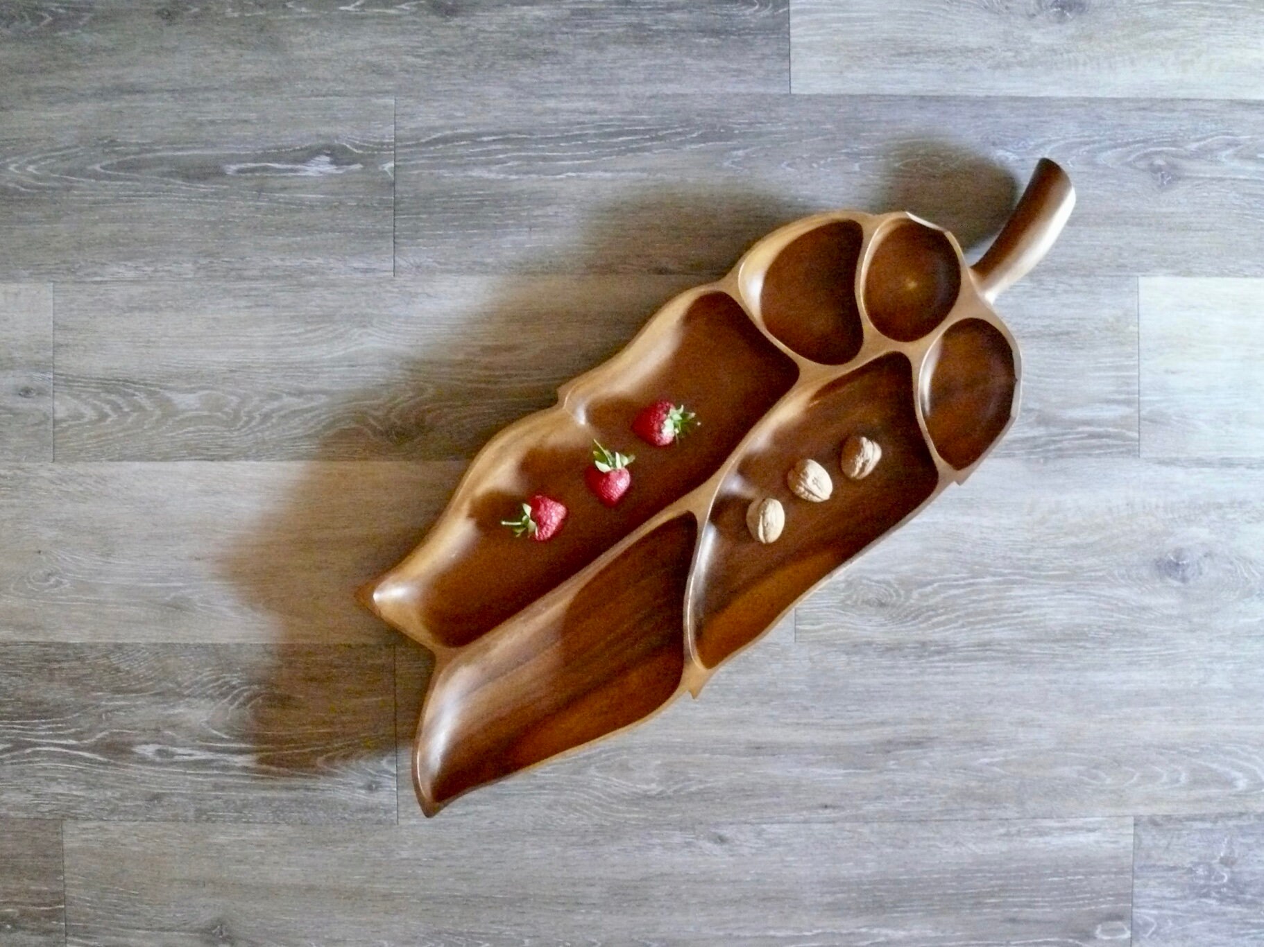 Phyboom Tableware Set Appetif Board Party Leaf Tray Wooden Handicrafts  Decorations Cooked Food