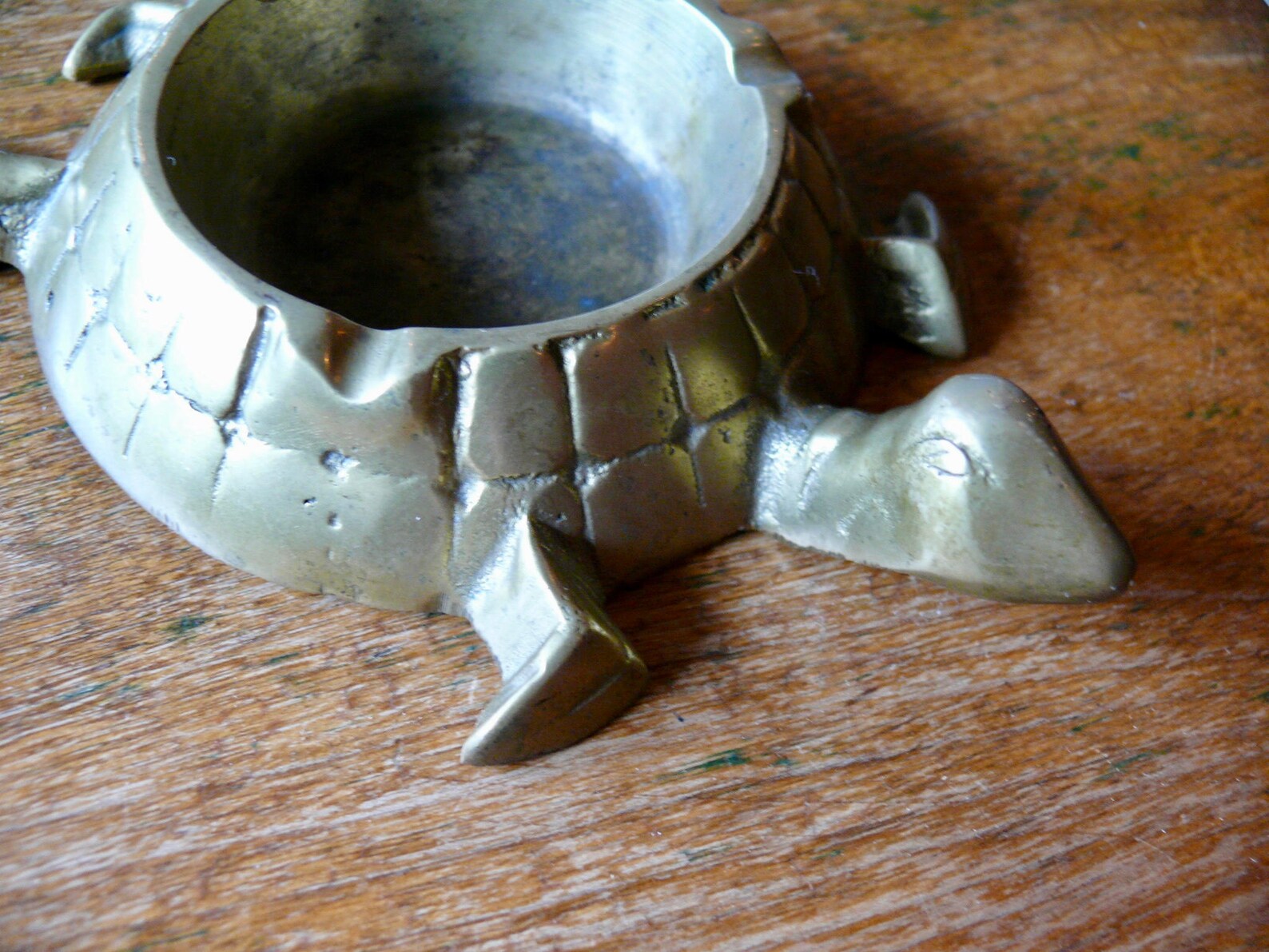 Brass Turtle Shaped Ashtray Vintage Turtle Totem Trinket | Etsy