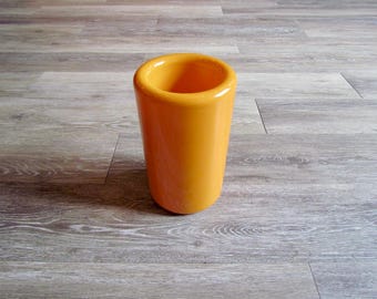 Orange Bodum Wine Bottle Chiller, 1980s Swiss Made Danish Design Barware