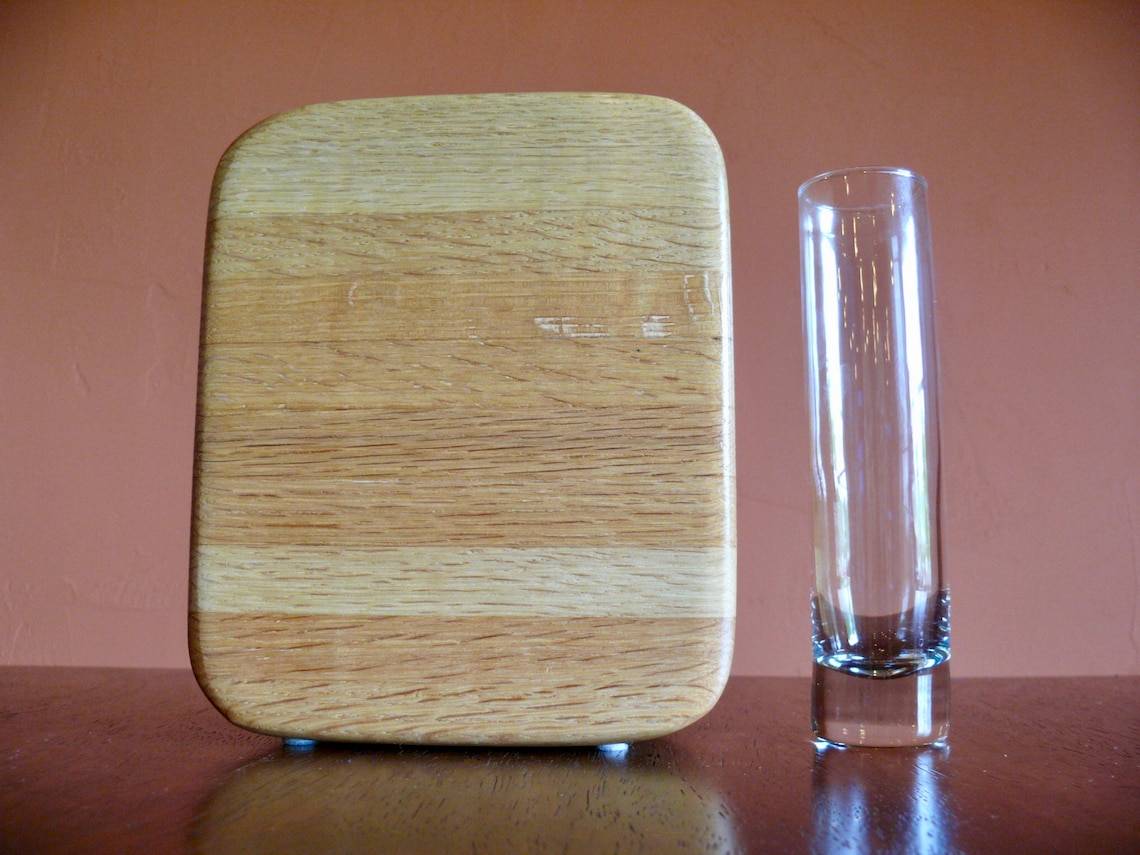 Large Contemporary Wood Vase Square Stacked Wood Twig Vase Etsy