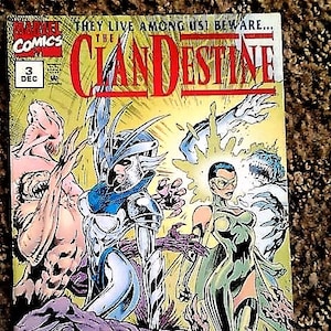 The clan destine comic issue 3//marvel comics//1994//vf condition