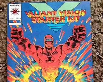 Valiant vision starter kit # 1//valiant comics//1993//comics