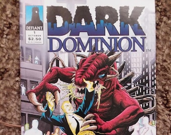 dark dominion comic issue 1//defiant comics//1993//very fine-near mint condition
