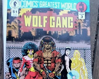 wolf gang comic week 3//darkhorse comics//1993//very fine condition