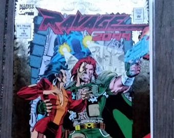 Ravage 2099 #1-3/marvel comics/couverture de foil/1992