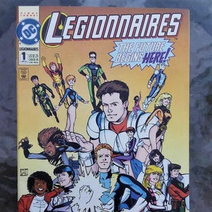 legionnaires comic issue 1//dc comics//1993//very fine condition image 1