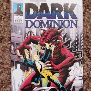 dark dominion comic issue 1//defiant comics//1993//very fine-near mint condition