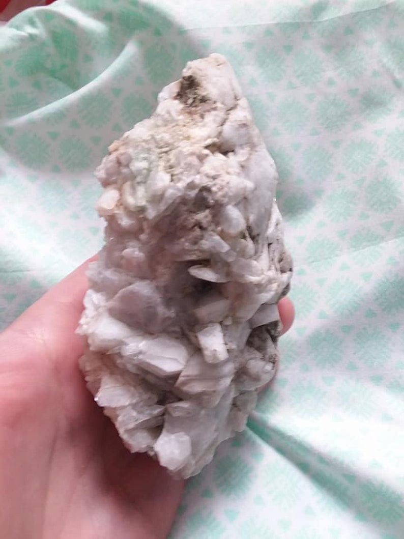 large rough celestite cluster5 in x 3 in x 2 in1 lb 3 ozohio celestitewhite and blue celestitecelestine