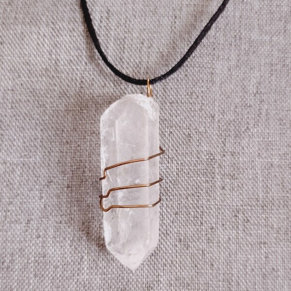 Simple quartz wirewrap