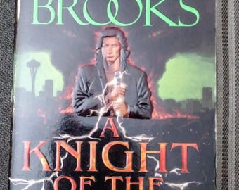 Knight of the word paperback book/ terry brooks/1998/del ray/ 1st edition/ Shannara universe/ fantasy books