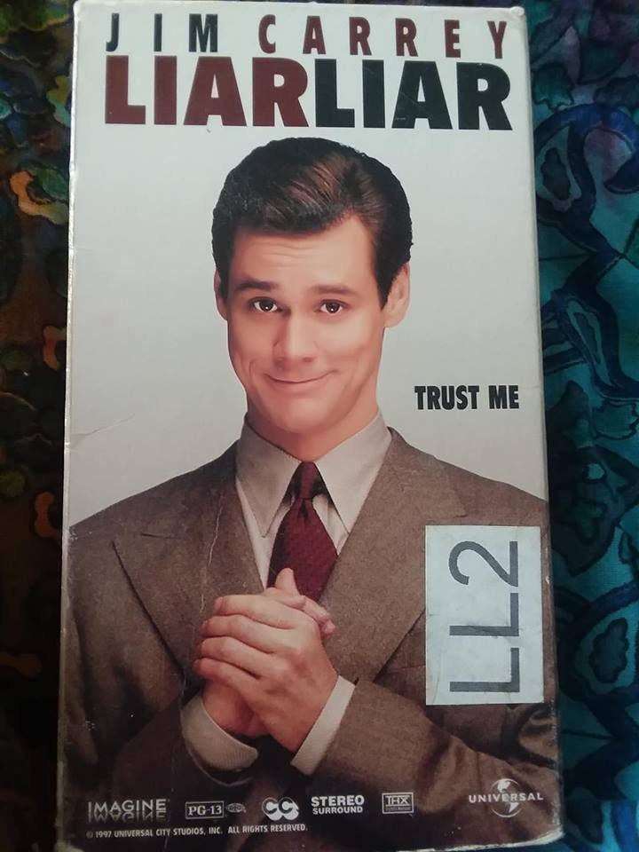 Liar Liar Vhs Jim Carrey Comedy Movies Comedy Vhs Very Etsy Liar Liar Vhs Jim Carrey Comedy Movies Comedy Vhs Very Etsy
