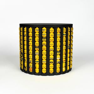 Ultimate Minifig head holder| 250 heads| AFOLS | KFOLS | Removable top | Extra storage inside | Travel or storage!