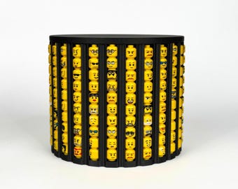 Ultimate Minifig head holder| 250 heads| AFOLS | KFOLS | Removable top | Extra storage inside | Travel or storage!