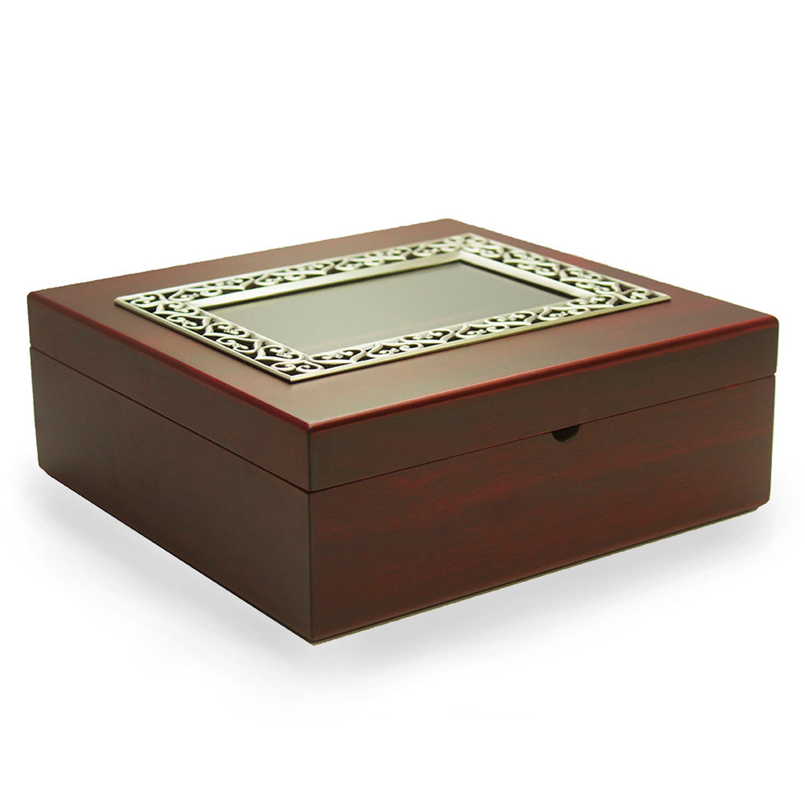 Large Wooden Tazo Tea Box Sampler W/ Frame Includes Tea Etsy