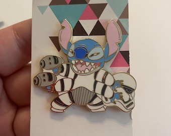 Stitch Maui Stormtrooper Fantasy Enamel Pin | Limited Edition Collectible Pin