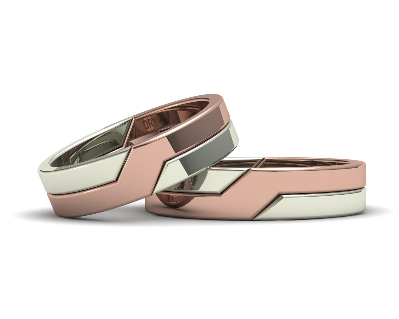 Anillos de matrimonio entrelazados clearance