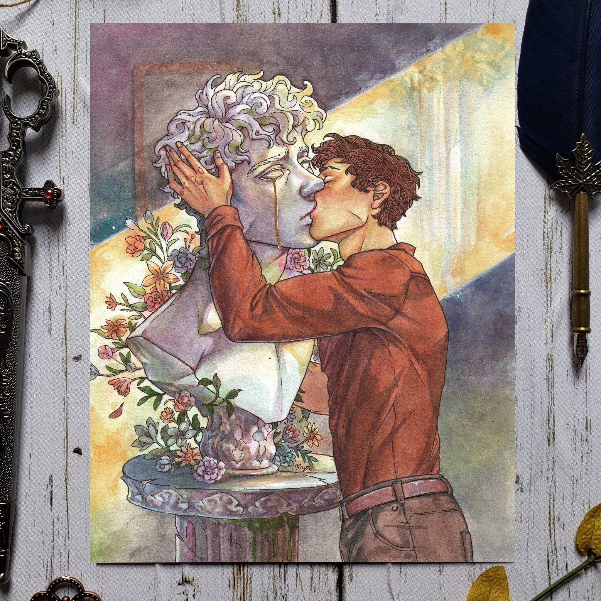 Pygmalion And Galatea Painting