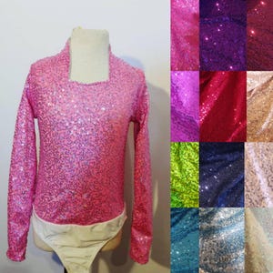 Basic Squiggle Sequin Sweetheart -- Western Arena Rodeo Queen Shirt -- Child 5/6 up to Adult XL