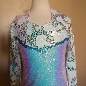 Lavender Opal Shimmer -- Arena Rodeo Queen Shirt -- Available Child 5/6 to Adult XLarge