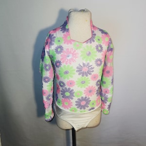 Daisy Sequin Sweetheart - Rodeo Queen Shirt - Size Child 5/6 to Adult XL