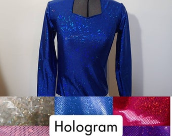 Basic Hologram Sweetheart - Rodeo Queen Arena Shirt -- Available Child 5/6 to Adult XL