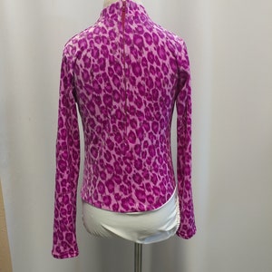 Leopard Glitter Velvet Arena Rodeo Shirt Tailles Enfant 5/6 Adulte XLarge image 4