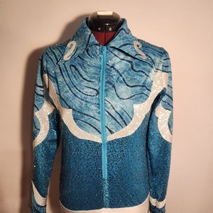 Turquoise Rider -- Arena Rodeo Queen Shirt -- Size Child 5/6 - Adult XLarge
