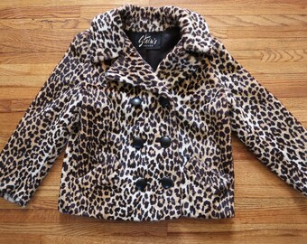 leopard peacoat