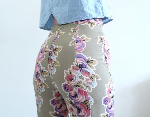 Vintage 90s 00s High Waisted Betsy Johnson Rayon F