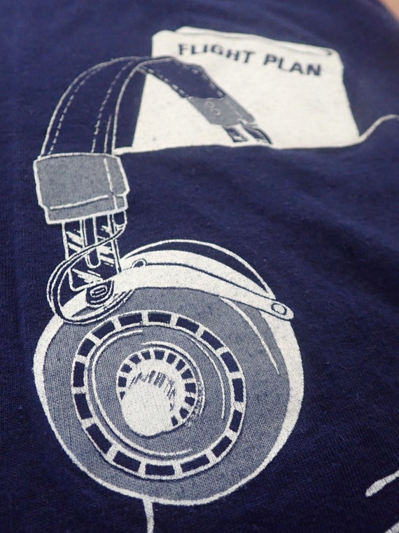 Vintage Soft Pilot Novelty T Shirt 1981 - image 9