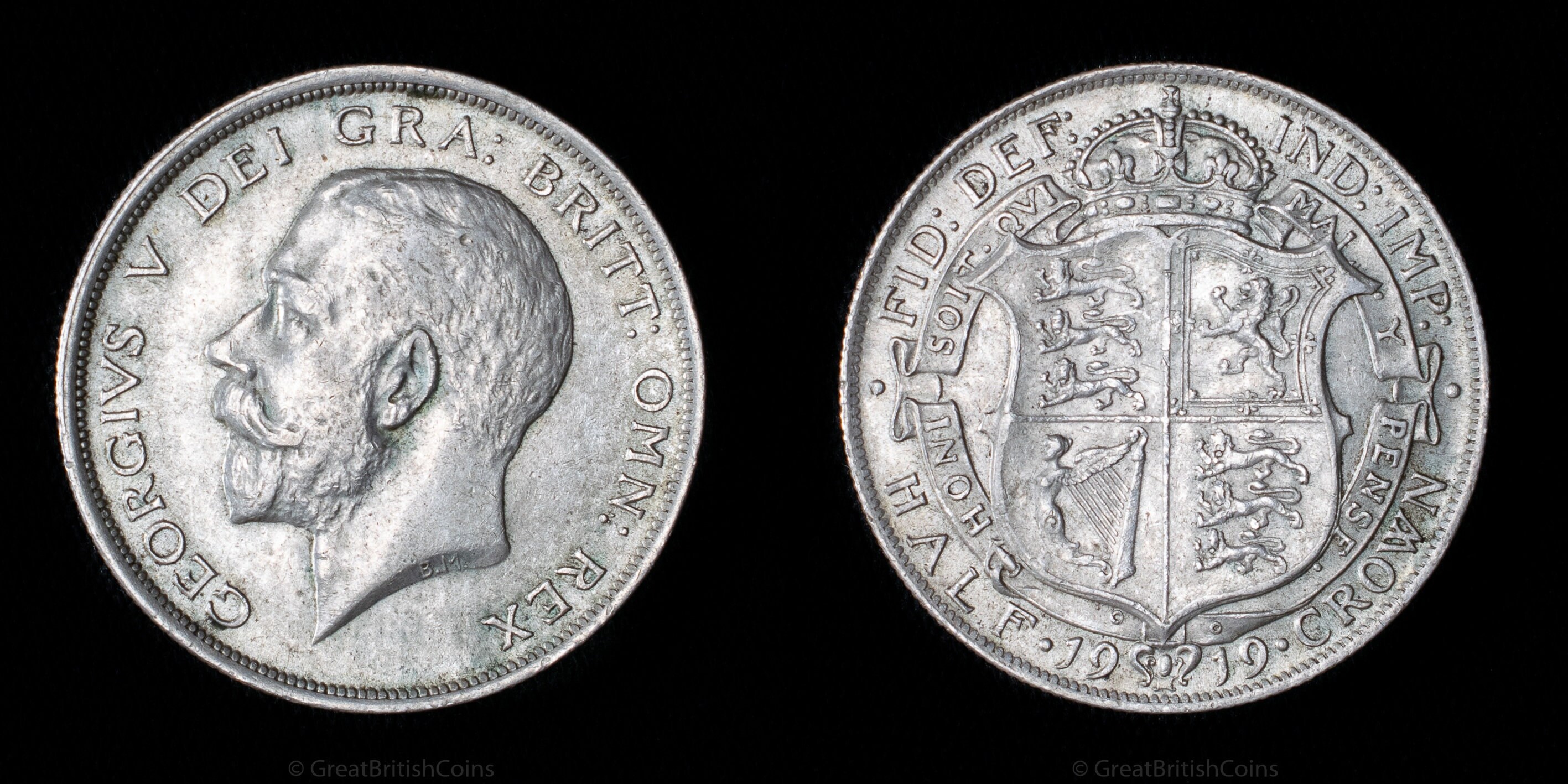 ジョージ5世記念ハーフクラウン銀貨 1919年、第一次世界大戦、歴史的