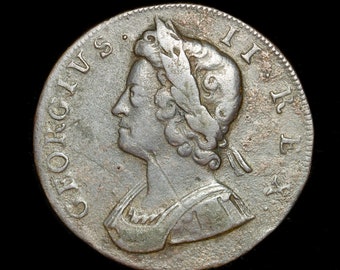 オールドイングリッシュ2ペンスコイン 1797年 ジョージ3世銅製カート