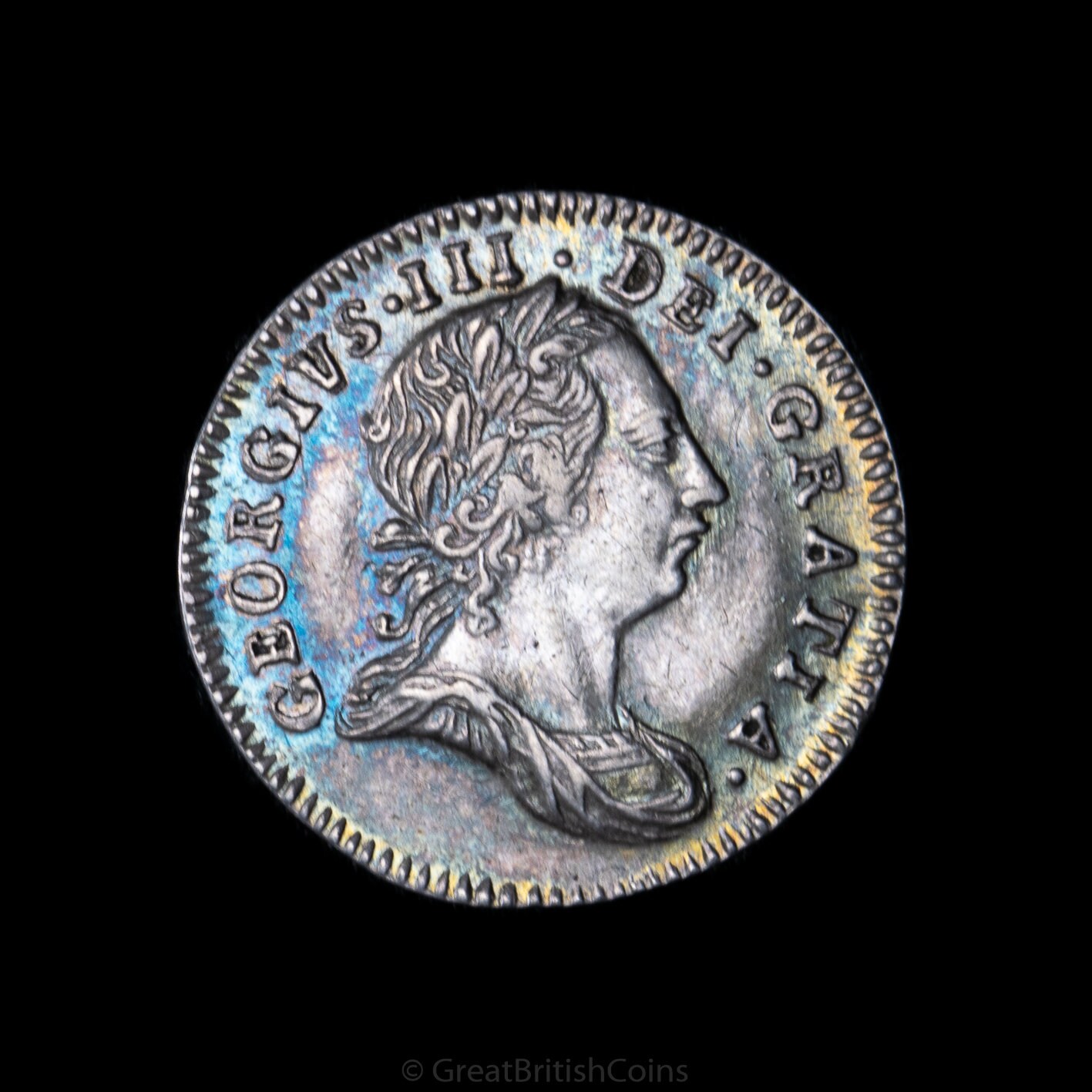 英国1762年ジョージ3世 3ペンス 銀貨 ジョージ 3 世 シルバー マウンディ スリーペンス コイン 1762