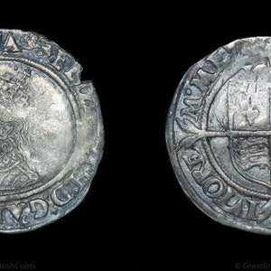 1566 Tudor Elizabeth I Silver Sixpence, British, unique gifts, Old English, Elizabethan