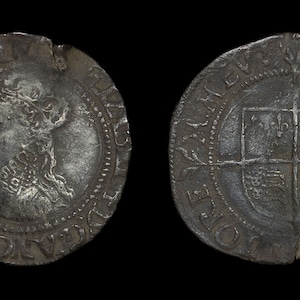 Genuine Tudor Coin Elizabeth I Silver Groat (Fourpence) 1560 - 1561 Antique British Coins, Genuine Old English Hammered Elizabethan