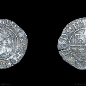ヘンリー7世 1485 - 1509 ロンドンで鋳造されたソブリン ペニー コイン、英国のコイン、打ち出しコイン、ユニークなギフト