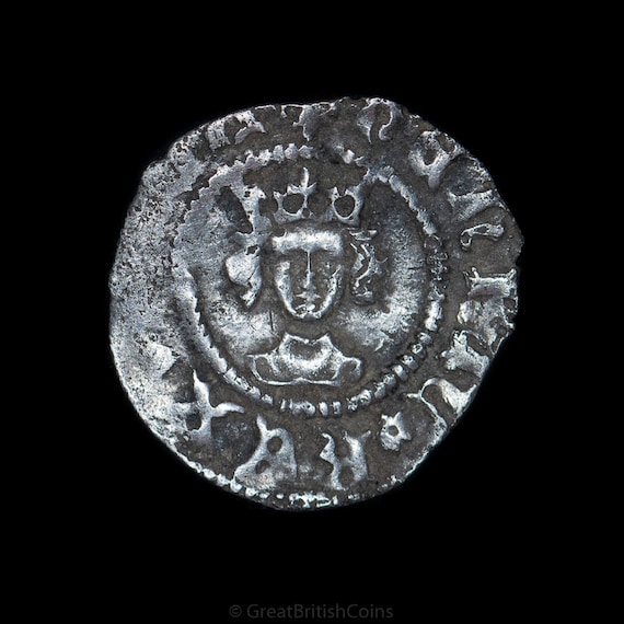 ヘンリー 6 世 ハーフニー 中世銀貨、カレーで 1430 - 1431 年に