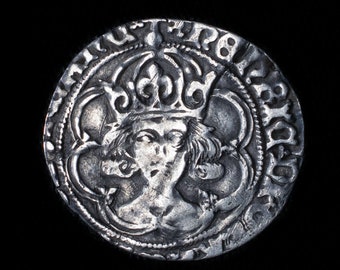 Moneda de plata de groat de Enrique VII Tudor (1489-1493)