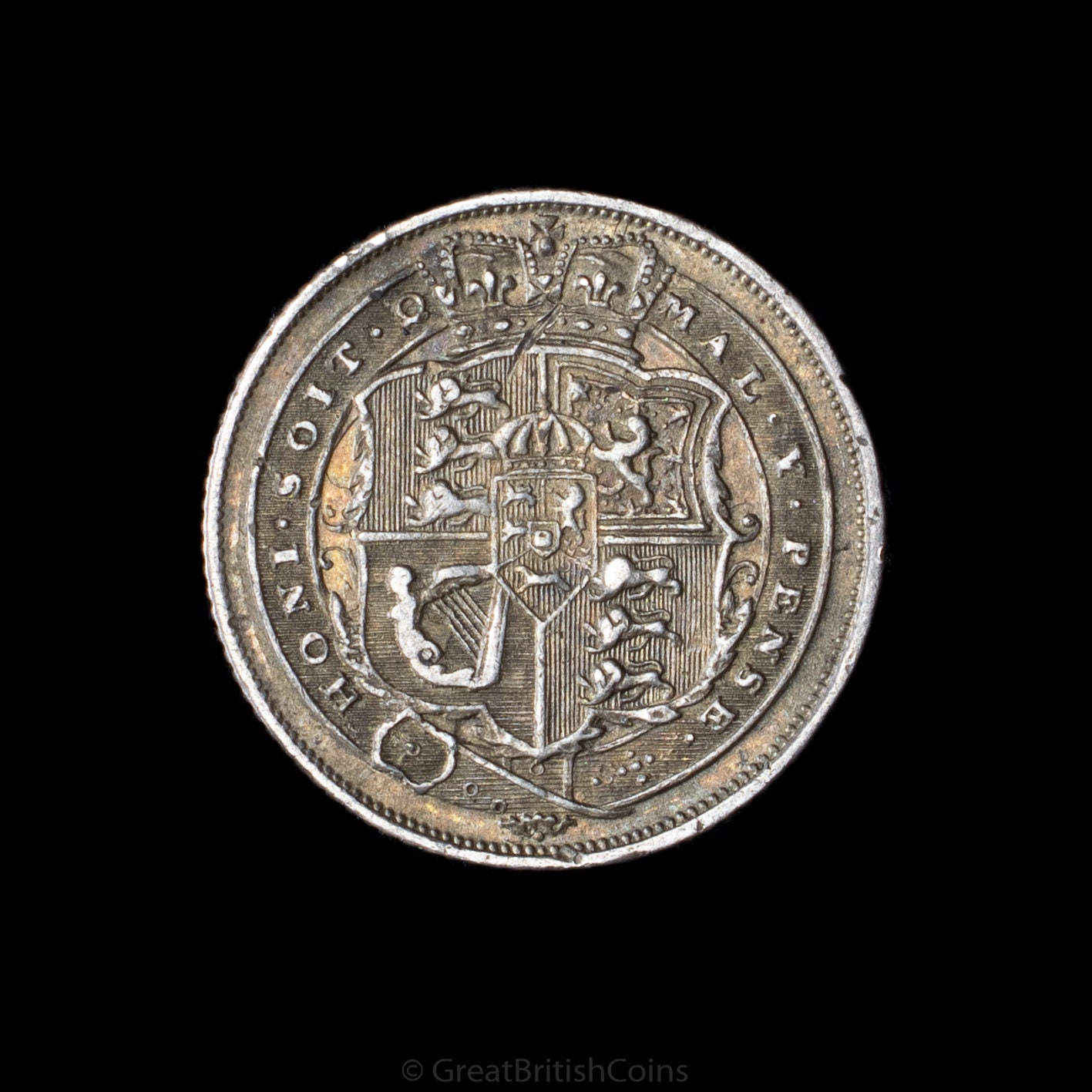 1816年ジョージ3世記念 6ペンス銀貨、古銭、ユニークなギフト、誕生日