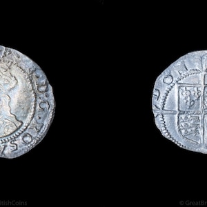 British Coins Tudor Elizabeth I Silver 1560 - 1561 Antique Penny Elizabethan History Lover