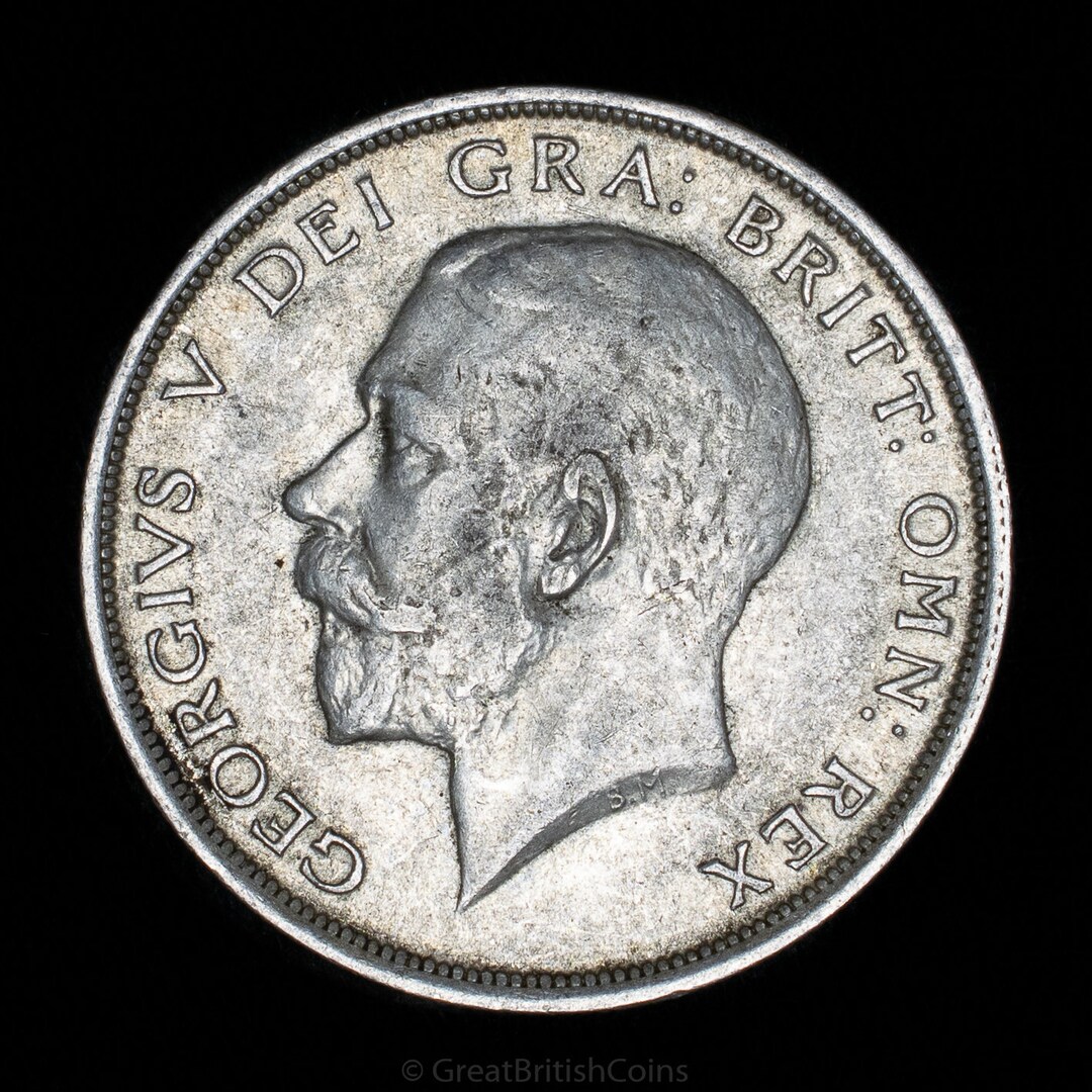 ジョージ5世記念ハーフクラウン銀貨 1915年、第一次世界大戦、歴史的