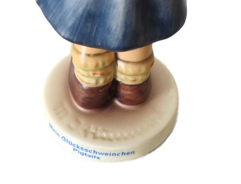 Hummel Collectible Figurine Pigtails Item A028 Vintage
