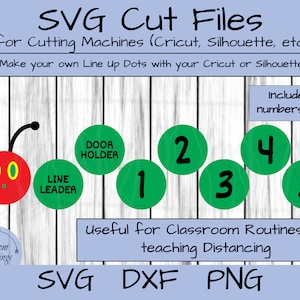 Line Up Dots SVG, DIY Line Up Spots, DIY Line up Dots, Cricut File, Silhouette File, dxf, Line Up Spots svg, Social Distancing Bodenflecken