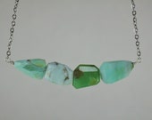 Peruvian Opal Bar Necklace