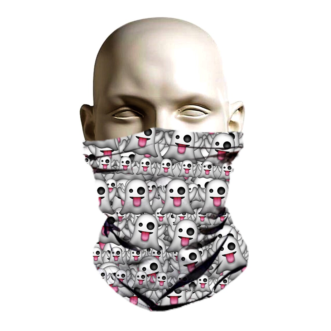 Ghost emoji Ski mask designski face coverski face Etsy