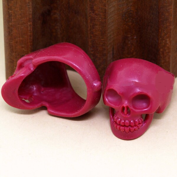 Wax Skull Ring for Investment Casting, Skull Jewelry, Casting Tools, Jewelry Making Tool, Casting Equipment, Tools for Casting