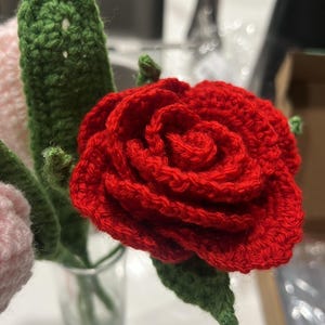 crochet roses